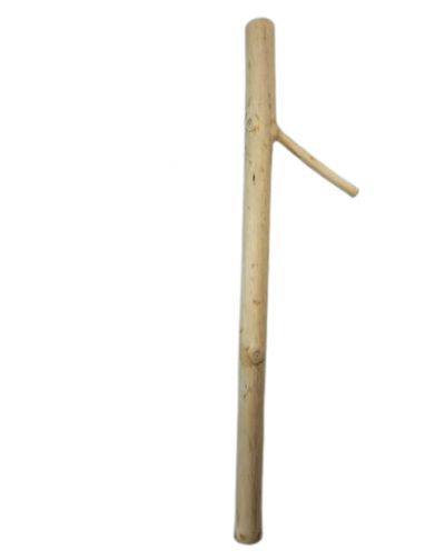 Soufflet de cheminée CANTOU - bois teinté noyer - 57cm x 22cm