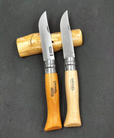 Couteau OPINEL n° 8 INOX champignons – Coutellerie LEOTY Thiers